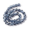 Synthetic Moonstone Beads Strands G-E573-02C-30-2