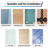 8 Sheets 8 Styles PVC Waterproof Wall Stickers DIY-WH0345-162-4