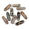 Tibetan Style dZi Beads TDZI-E004-48-1