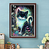 DIY Cat Diamond Painting Kit PW-WG865E0-14-1