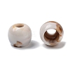 Two Tone Acrylic Beads OACR-S042-01D-2