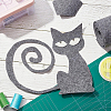 Polyester Felt Sticker DIY-WH0223-18D-7