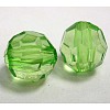 Transparent Acrylic Beads LS-DB6mmC19-1