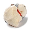 Velvet Dog Keychain HJEW-PW0005-08B-3