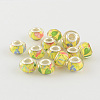 Large Hole Resin European Beads OPDL-R114-07B-1