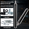 1Pc High Carbon Steel Ceiling Leveling Sleeve Screw Rod AJEW-WA0004-17-4