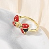 Brass Finger Rings RJEW-C165-02G-3