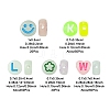 200Pcs Acrylic Beads FACR-FS0001-03-4