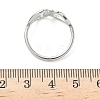 304 Stainless Steel Cubic Zirconia Finger Rings for Women RJEW-F189-05P-5