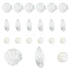 DICOSMETIC 18Pcs 3 Styles Natural Sea Shell Pendants FIND-DC0003-75-1