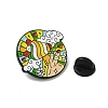 Cartoon Mushroom Flower Cloud Enamel Pins JEWB-P030-O01-3