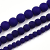 Opaque Glass Beads Strands LS-GLAA-T032-P8mm-MD03-4