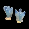 Synthetic Opalite Gemstone Carved Angle Figurines GG-CBA8396-A18-2
