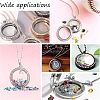 Unicraftale DIY Memory Locket Pendant Necklace Making Kit DIY-UN0003-51-6