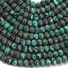 Synthetic Malachite Beads Strands G-Z111-A43-4