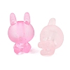 Frosted Transparent Acrylic Beads FACR-C001-01H-2