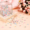  500Pcs 5 Styles Acrylic Beads MACR-TA0001-34-6