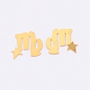 Brass Cabochons KK-WH0034-54G-01-2