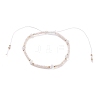 Adjustable Nylon Cord Braided Bead Bracelet BJEW-JB05683-05-1