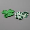 Polyester Fabrics Computerized Embroidery Cloth Sew on Patches LS-PATC-WH0001-28-2