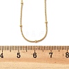 Ion Plating(IP) 304 Stainless Steel Snake Chain Necklaces X-NJEW-F248-11A-G-2