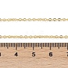 Brass Cable Chain Necklaces for Women NJEW-G084-19G-2