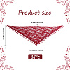 Cloth Polyester Headbands for Woman OHAR-WH20012-01B-03-2