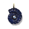 Dyed Natural Lapis Lazuli Pendants G-A287-01G-02-1
