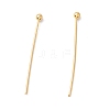 Brass Ball Head Pins KK-WH0058-02B-G01-1