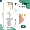 Polymer Clay Rhinestone Beads Penedant Decoration HJEW-PH02048-04-4