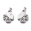 Tarnish Resistant 304 Stainless Steel Pendants LS-STAS-Z006-13P-2