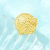 Ocean Brass Cuff Open Rings KK-CBA5A76-04G-03-3