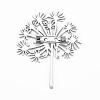 Dandelion Brooch JEWB-N007-010P-FF-3