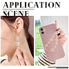 90Pcs 9 Styles Two Tone Transparent Acrylic Beads MACR-TA0002-11-9