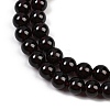 Mozambique Import Natural Grade AAAA Garnet Round Beads Strands G-E300-AAAA-8mm-4