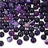 2 Strands Natural Striped Agate/Banded Agate Beads Strands G-NB0002-75-1