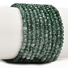 Gradient Color Natural Jadeite Beads Strands G-B175-D17-2mm-2
