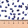 Picasso Spray Painted Glass Seed Beads SEED-T006-04-7-4