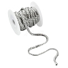 5M 304 Stainless Steel Snake Chains CHS-CJ0001-40-1