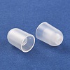 Transparent Plastic Syringe Tip Cap AJEW-WH0289-65-2