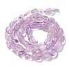 Natural Lavender Amethyst Beads Strands G-C268-A03-6x8mm-3