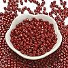 Baking Paint Pearlized Glass Seed Beads SEED-C001-04A-11-2