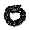 Natural Black Tourmaline Beads Strands G-I389-A30-AB-3