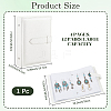 Portable PU Leather Earring Display Book EDIS-CL0001-02A-2