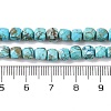 Natural Howlite Beads Strands G-G001-B02-02-5
