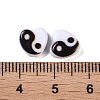 Opaque Acrylic Bead OACR-H114-01-2