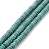 Synthetic Turquoise Spacer Bead Strands G-WH0018-015C-1