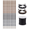 Fashewelry Men's Mixed Stone Bracelet DIY Making Kit DIY-FW0001-11-27