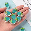 Transparent Enamel Acrylic Beads TACR-S155-003G-5