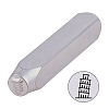 Iron Metal Stamps AJEW-BC0005-55B-1